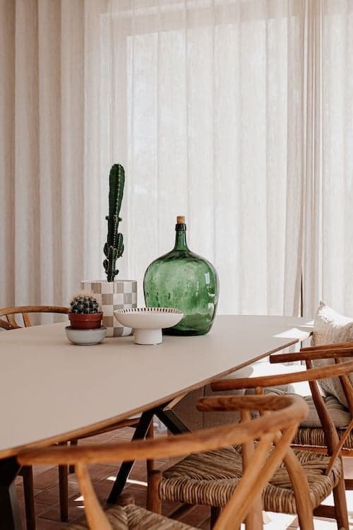 Dining table wooden chairs quinta cipreste algarve portugal padel 2